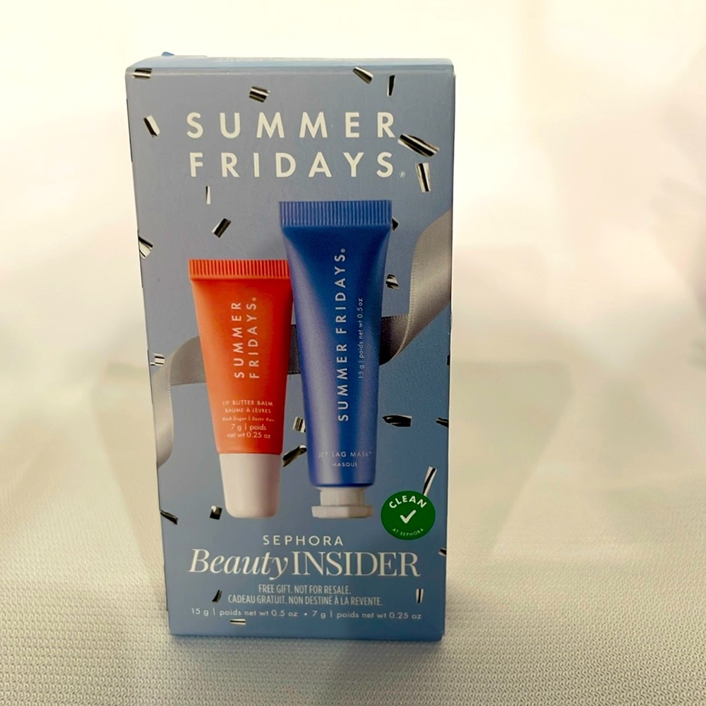 Sephora Beauty Insider Summer Fridays Set NWT